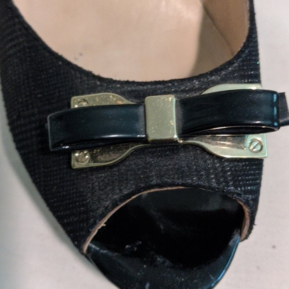 Marc Fisher black bow pumps - Picture 4 of 7